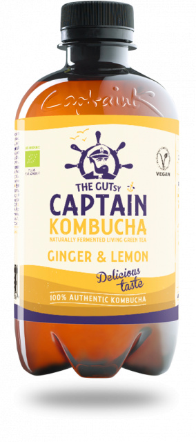 Captain Kombucha – Zázvor a Citron