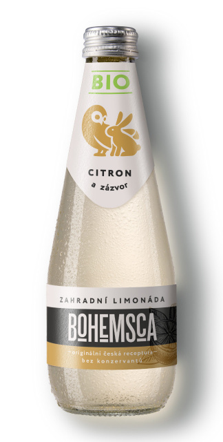 Bohemsca BIO limonáda Citron & Zázvor