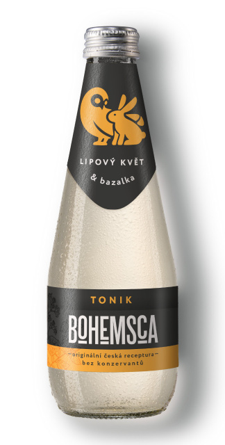 Bohemsca Tonic water LIPOVÝ KVĚT & BAZALKA