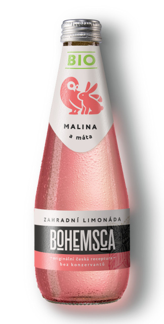 Bohemsca BIO limonáda MALINA & MÁTA
